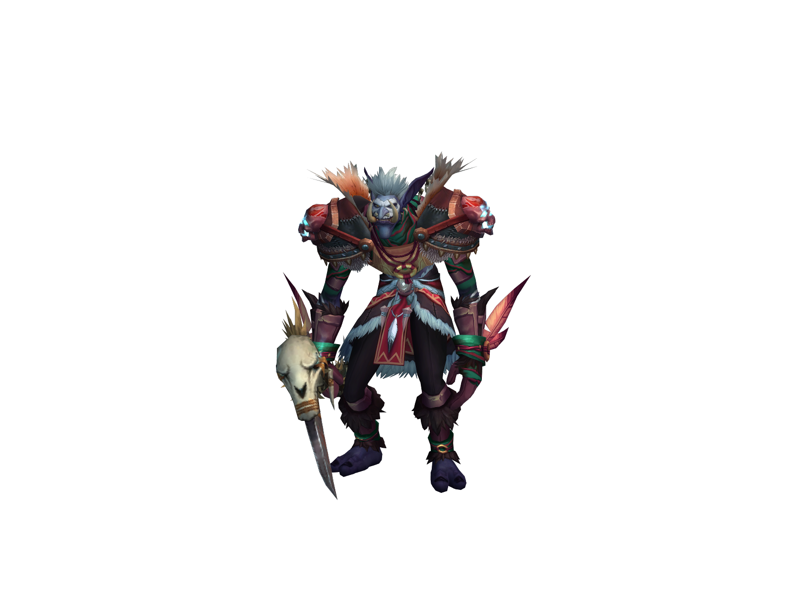 Flàch 3D character render