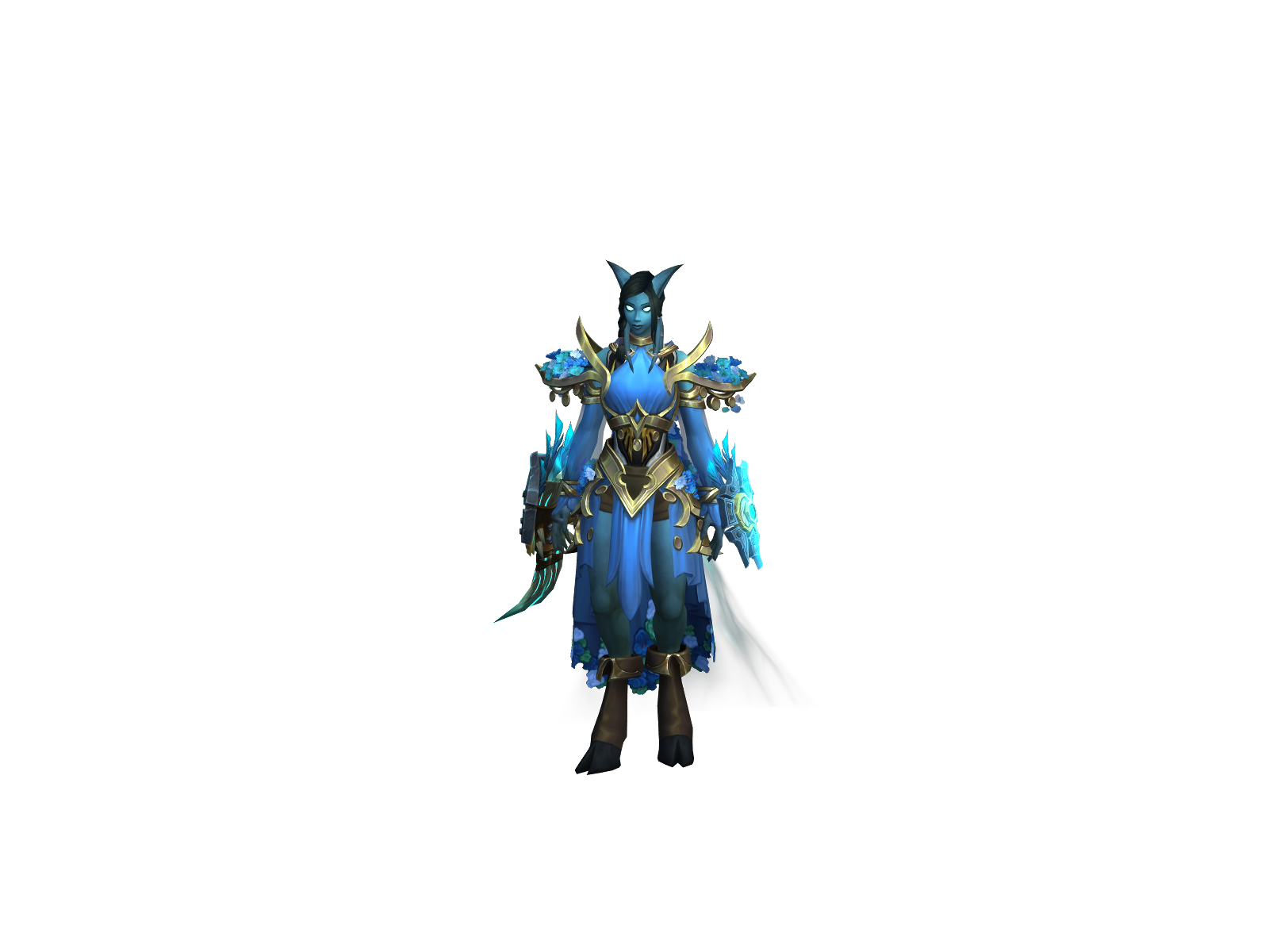 Calystria 3D character render