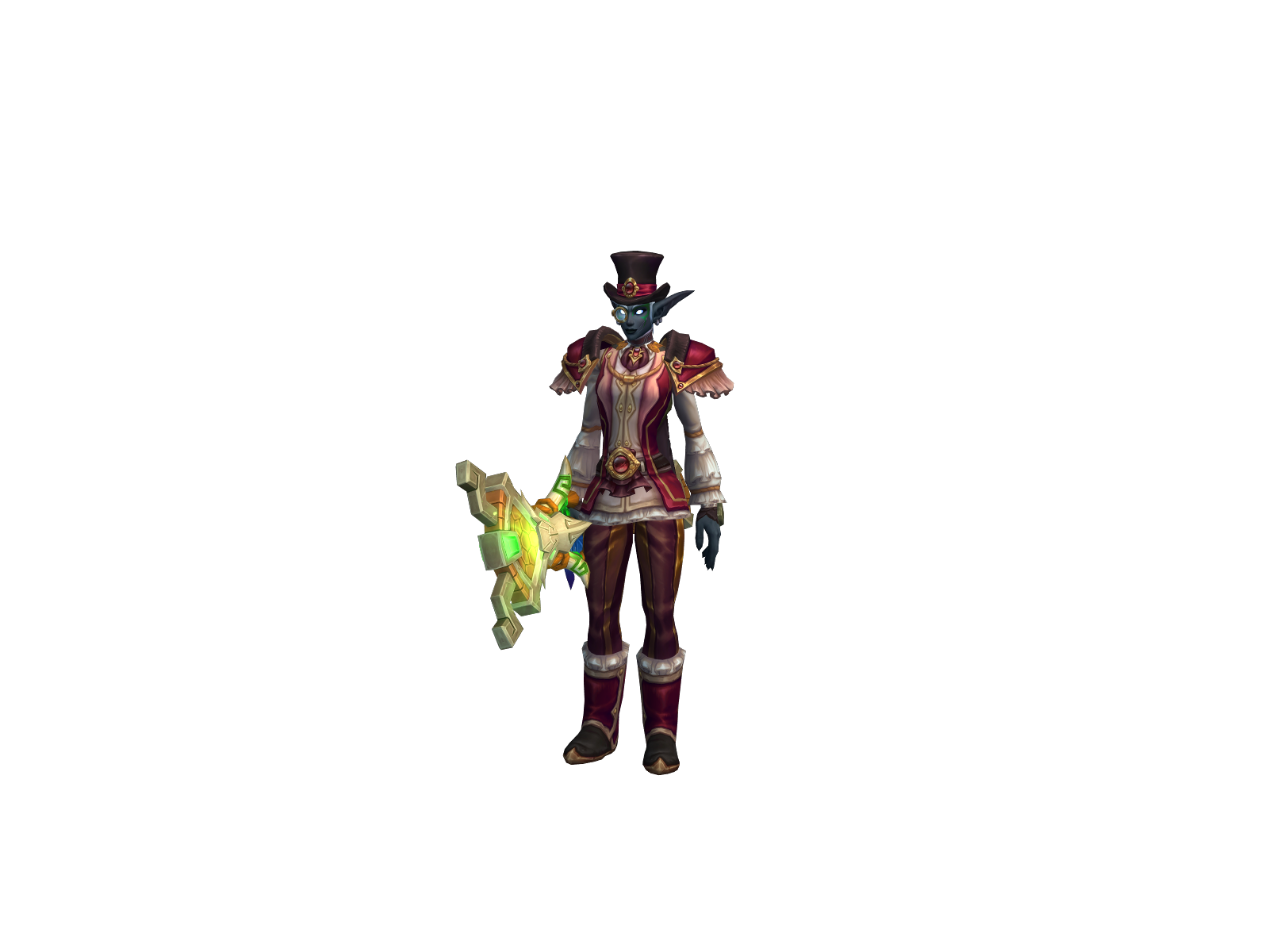 Elandriel 3D character render