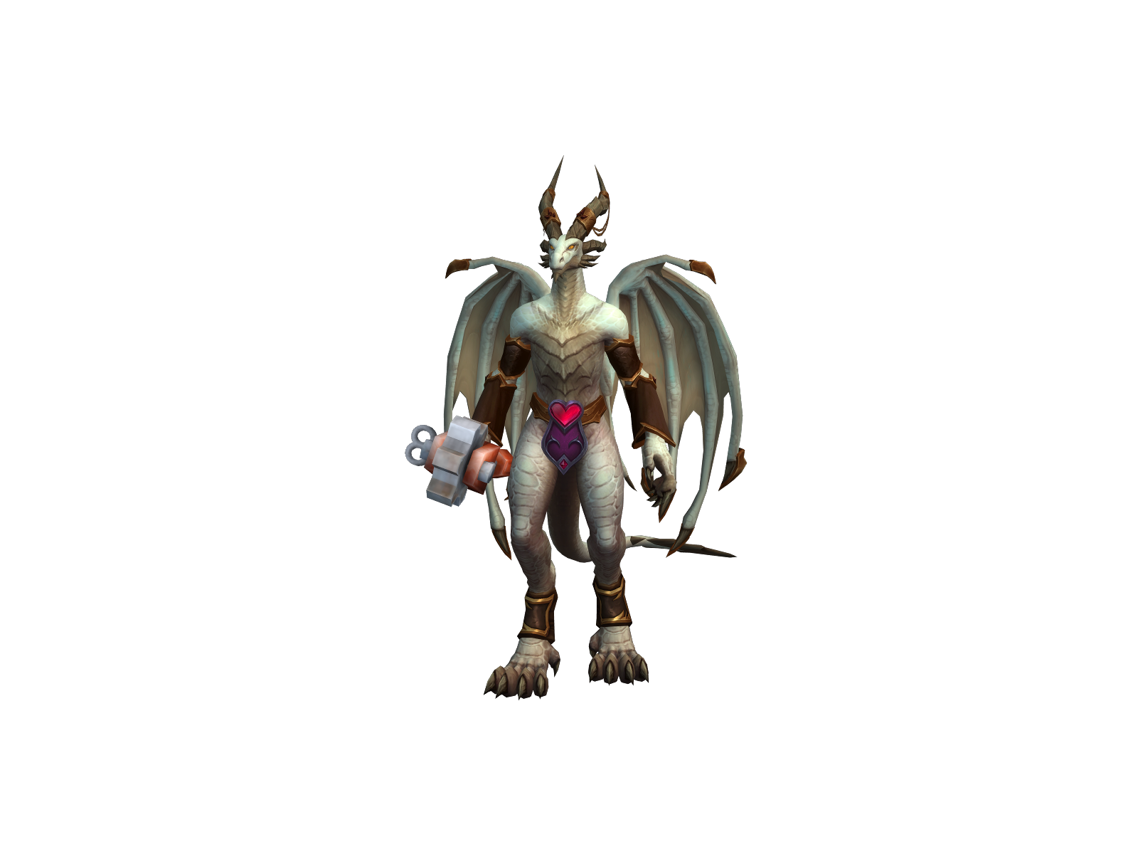 Cákk 3D character render