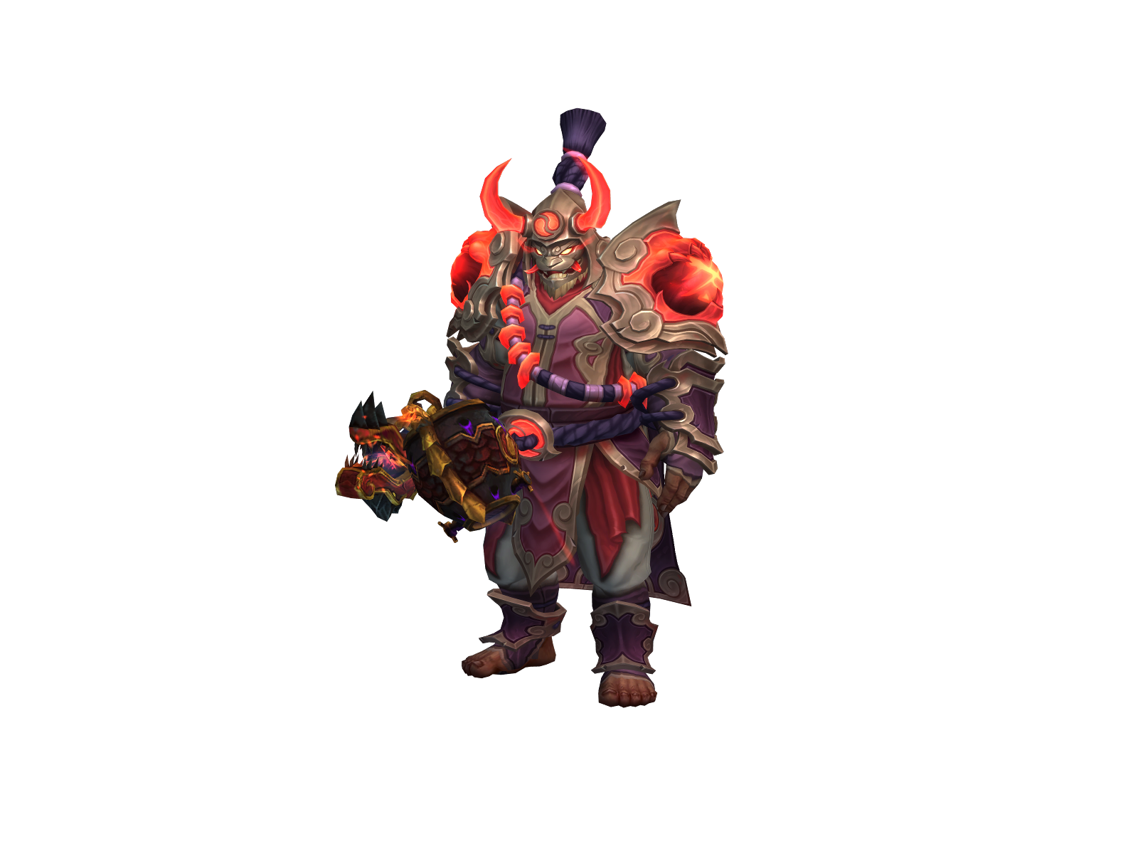 Proteinfart 3D character render