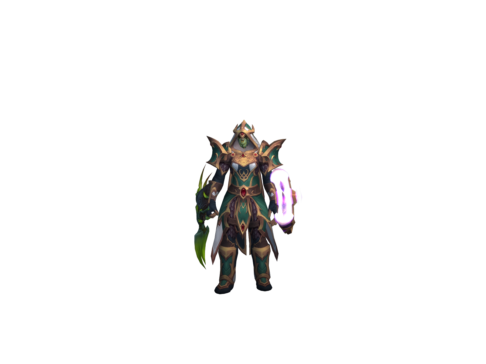 Thrumak 3D character render