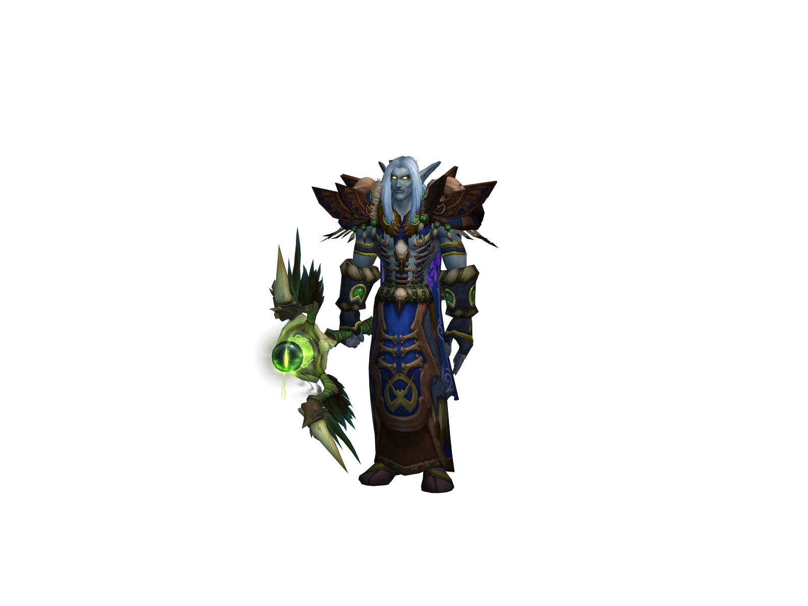 Trabe 3D character render