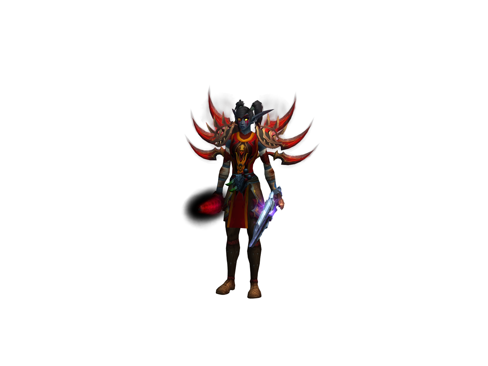 Fläcken 3D character render