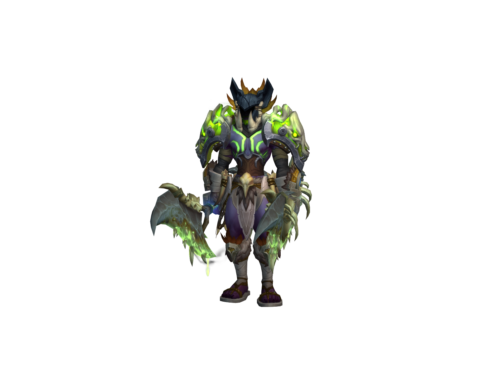 Kaldon 3D character render