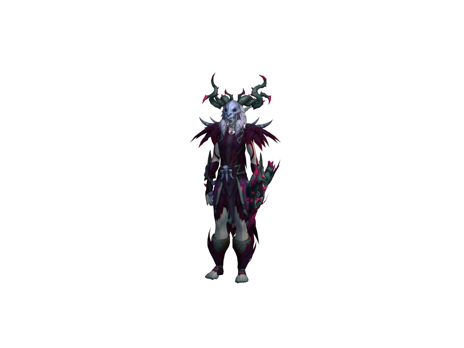 Moona 3D character render