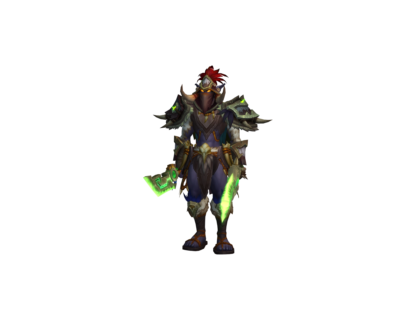 Alduan 3D character render
