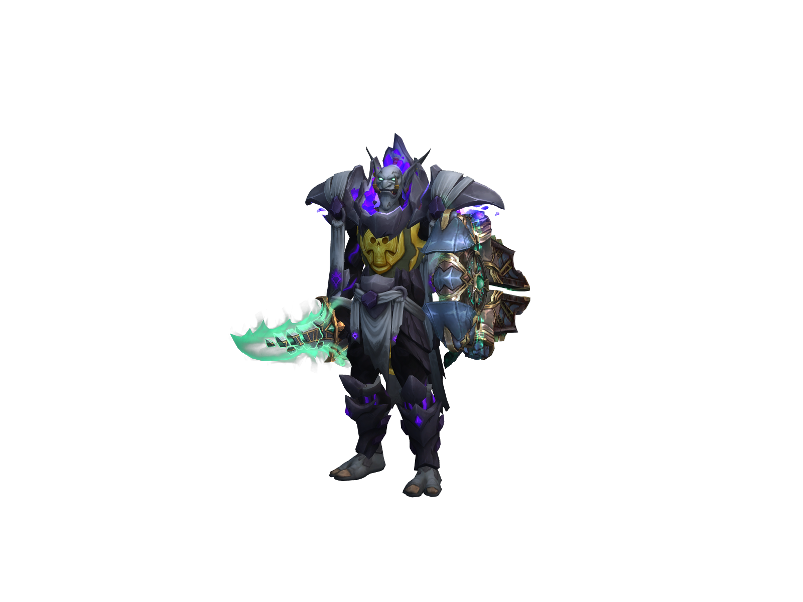 Groxan 3D character render