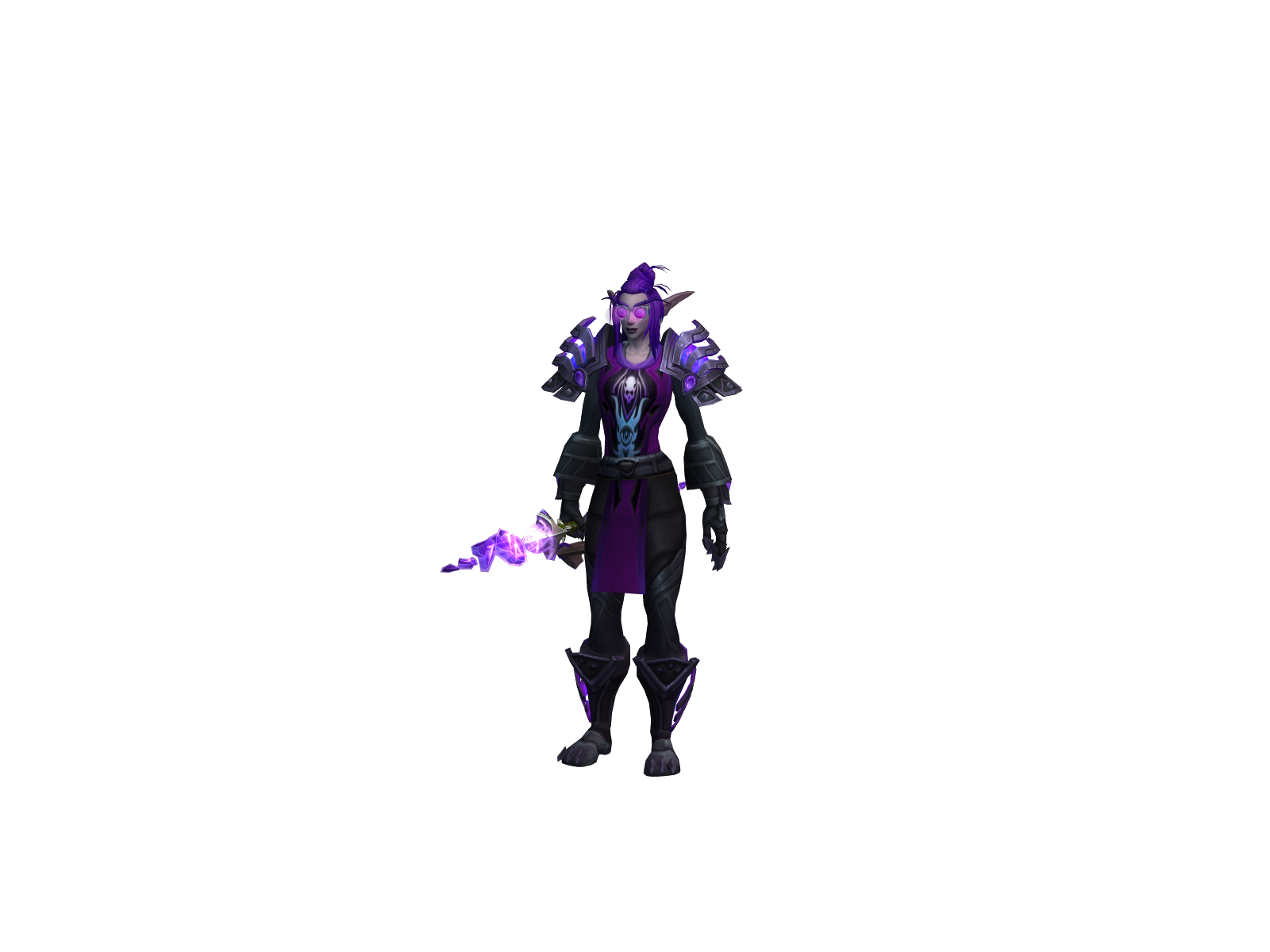 Destery 3D character render
