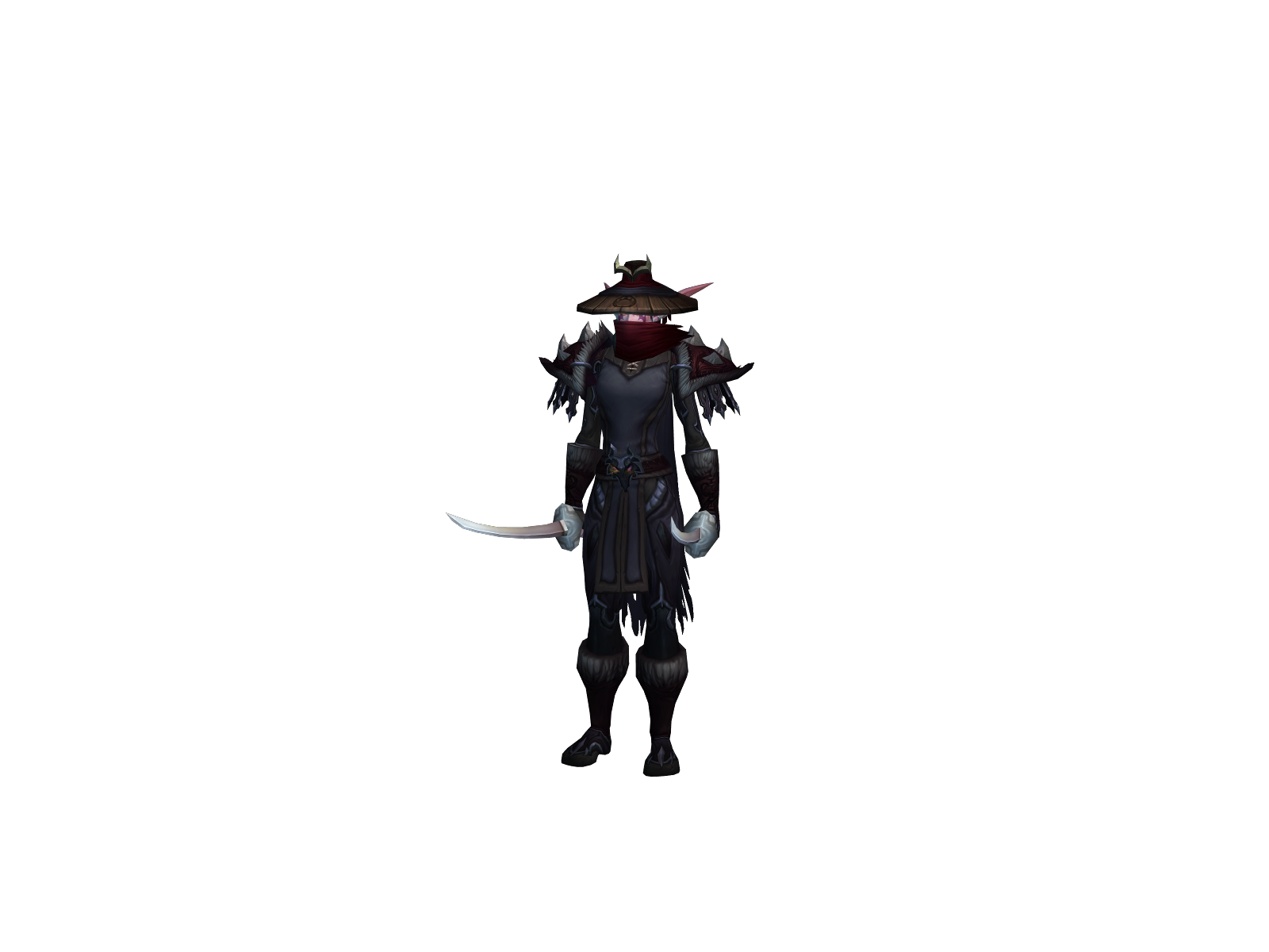 Duskblade 3D character render