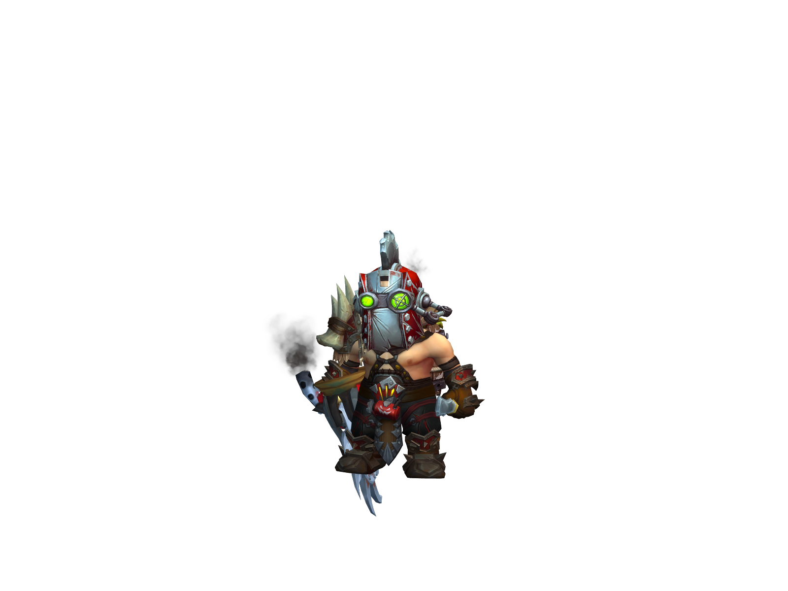 Lorax 3D character render