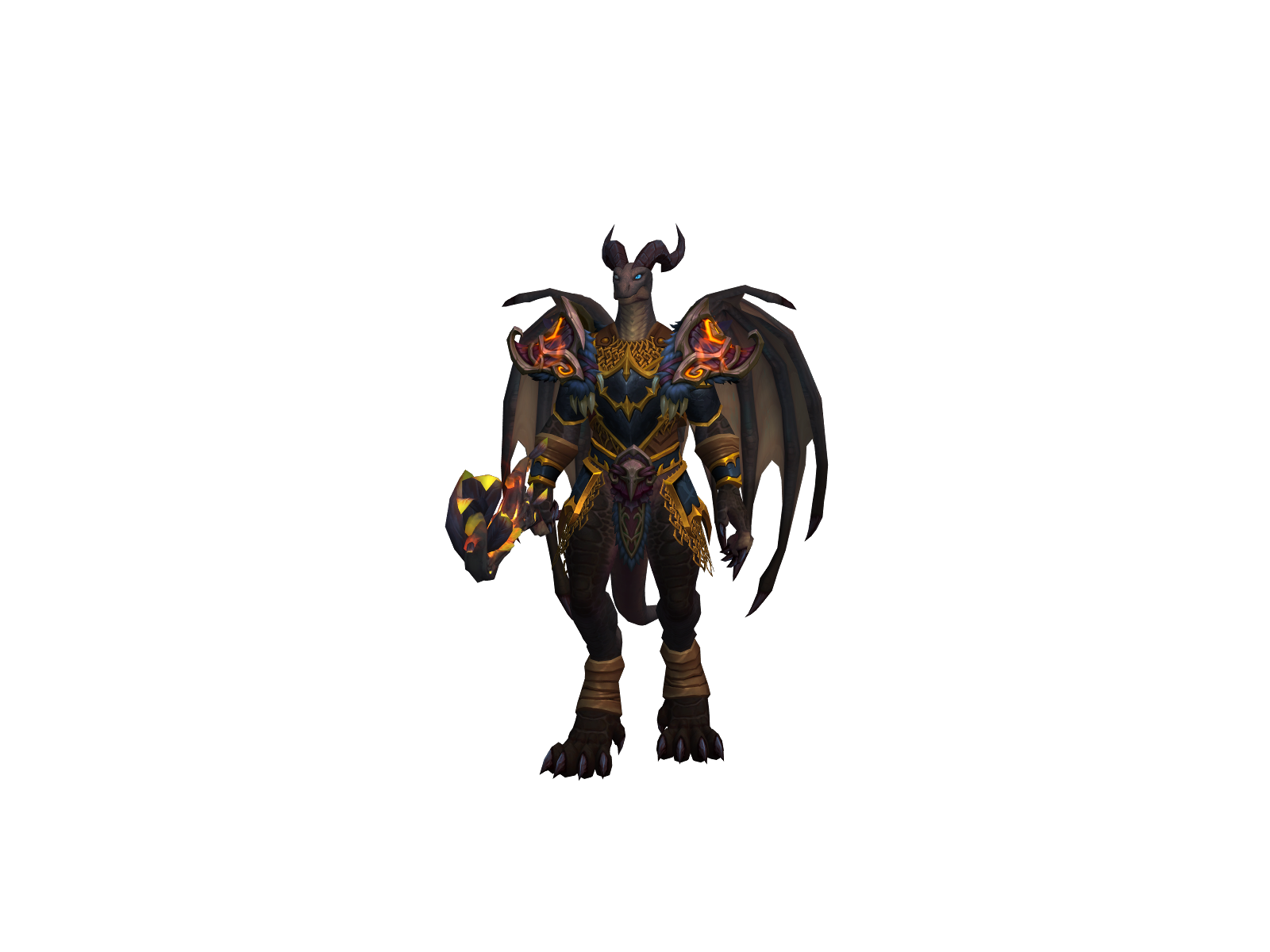 Chrael 3D character render