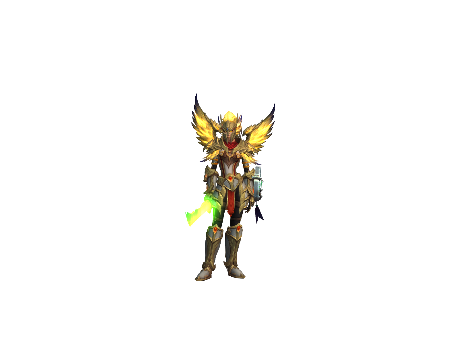 Nemecics 3D character render