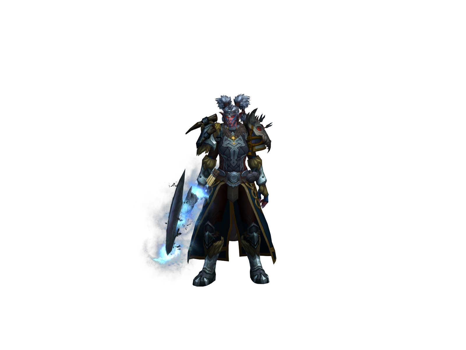 Bakaar 3D character render