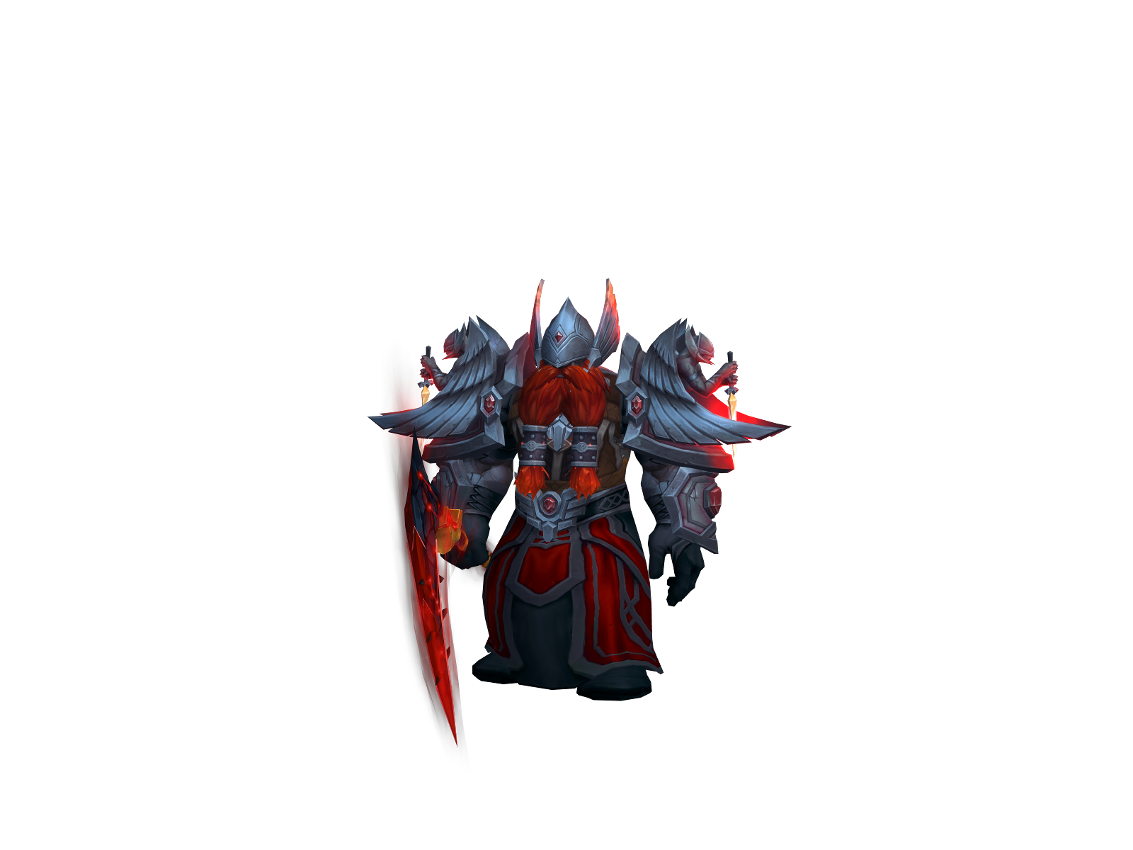 Kegyvesztett 3D character render