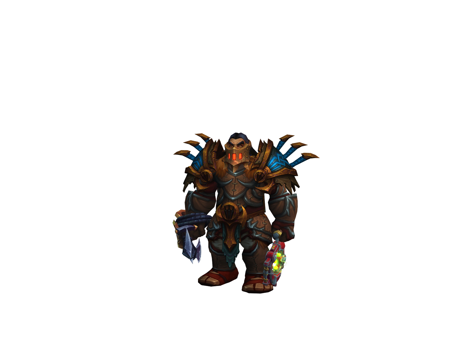 Tankerolf 3D character render