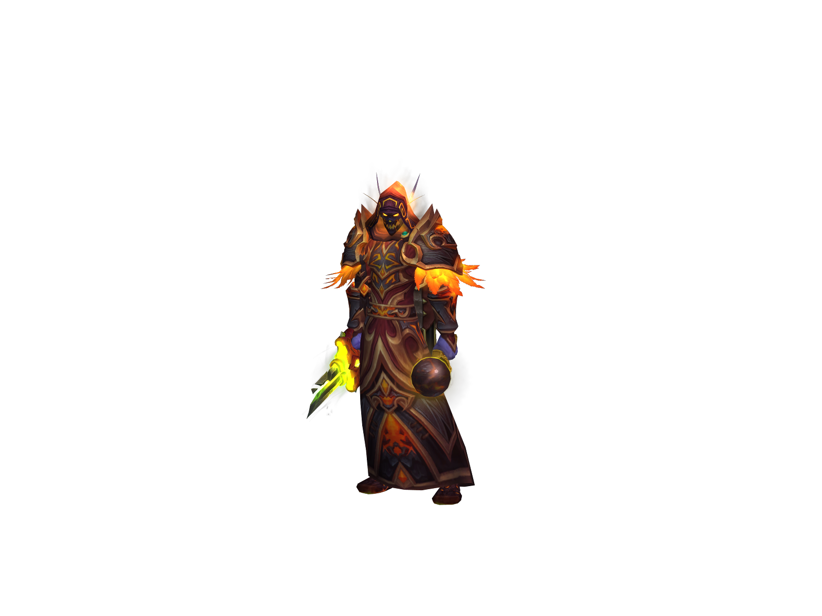 Ilduan 3D character render