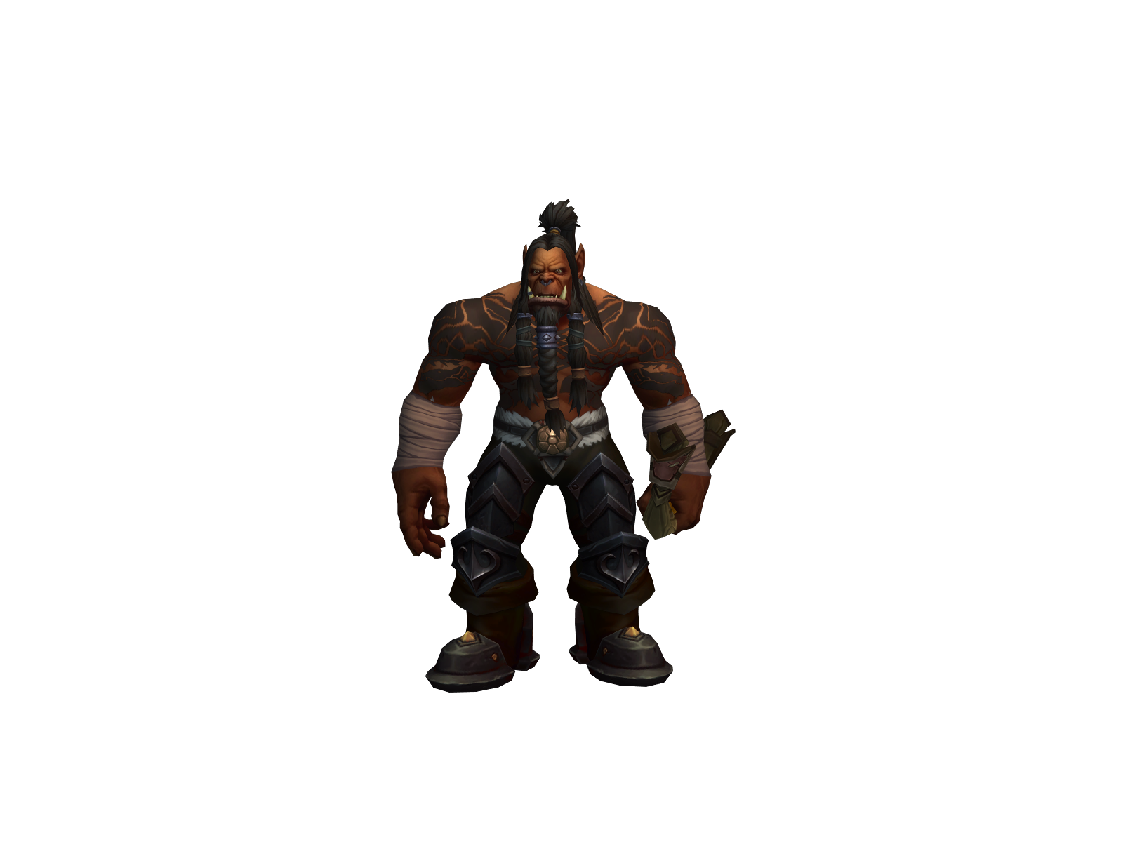Maznok 3D character render