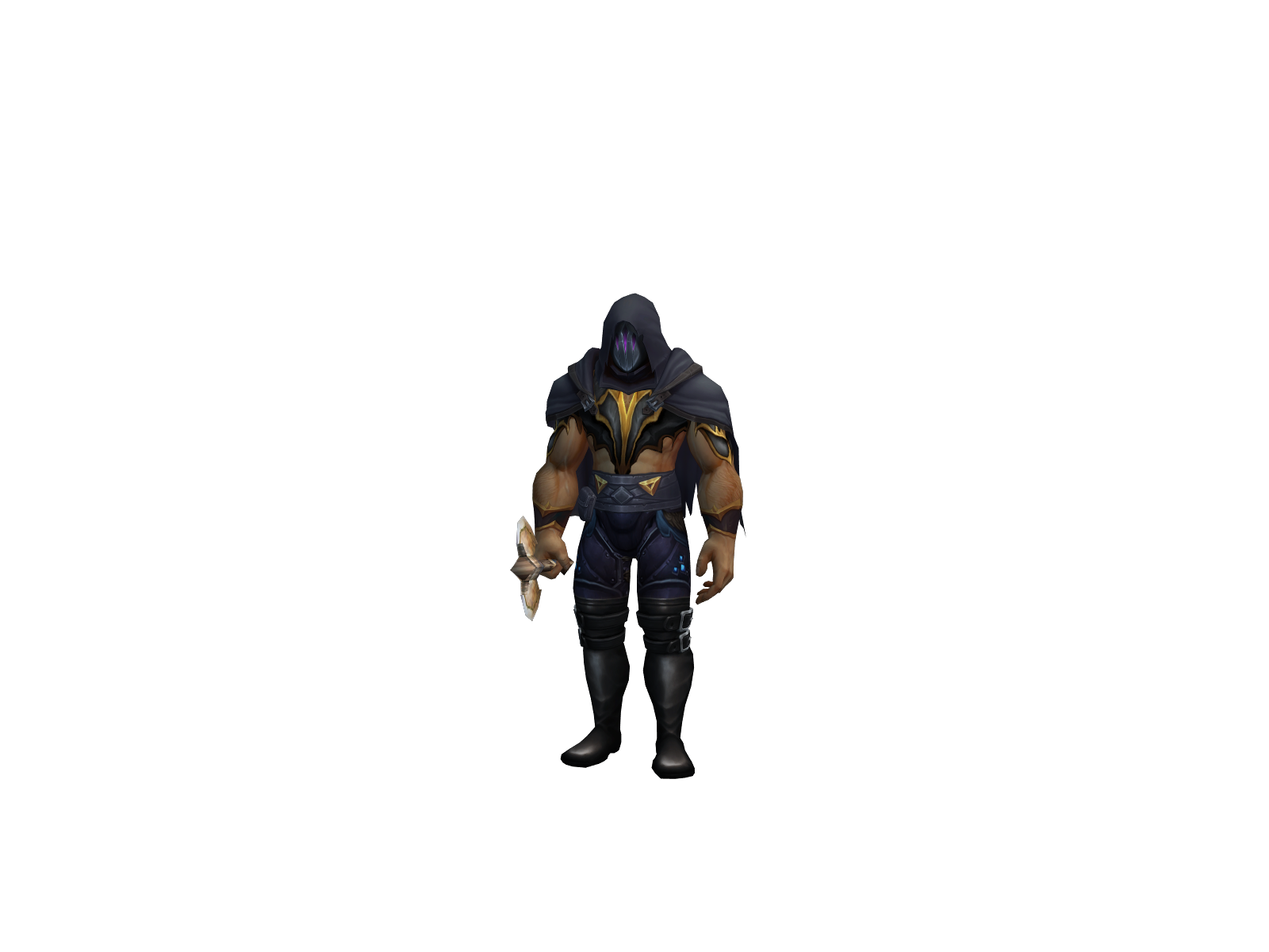 yaggen 3D character render