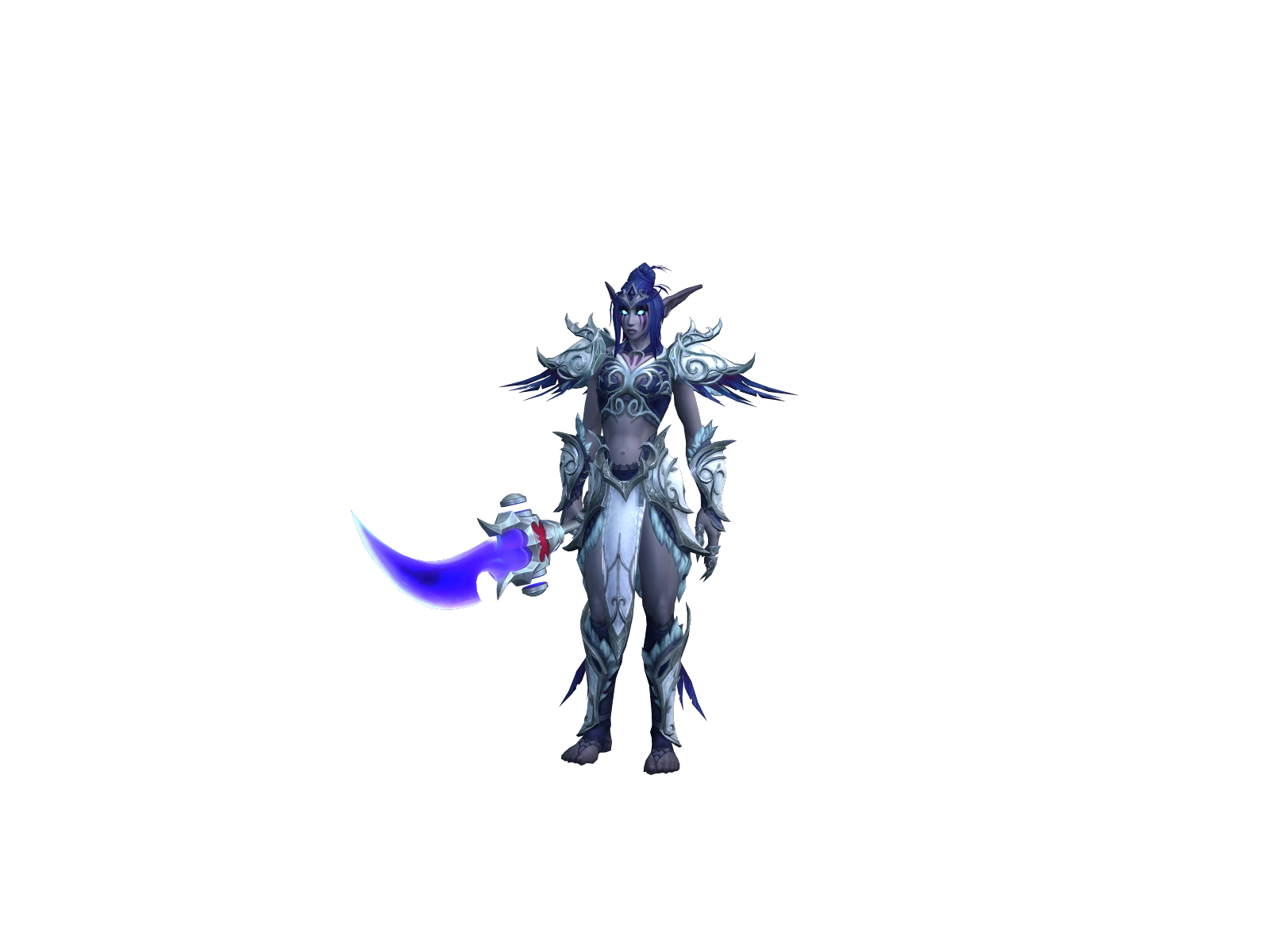 Flach 3D character render