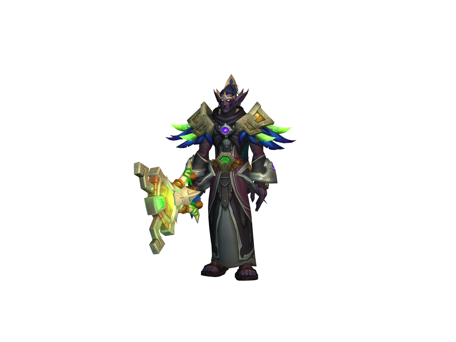 Vermicelles 3D character render