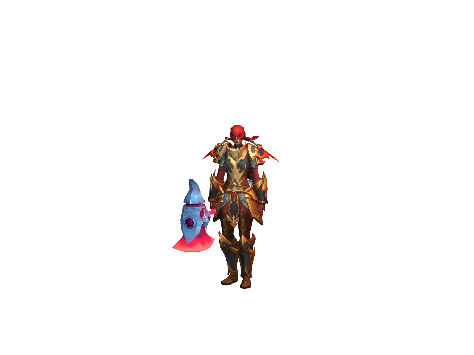 Kalifornya 3D character render