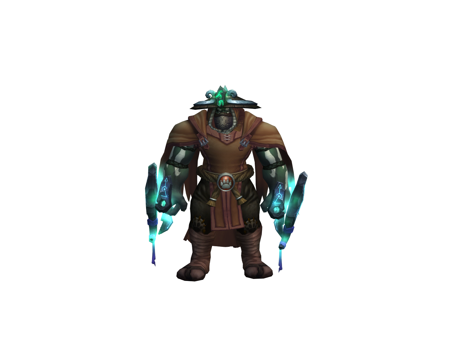 Tea 3D character render