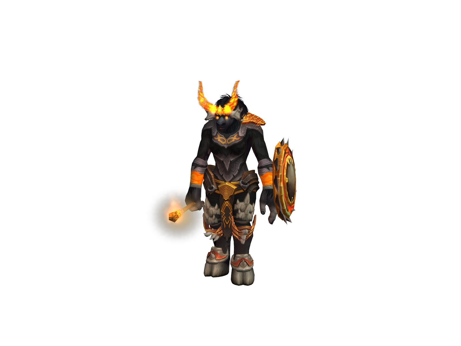 Panäme 3D character render
