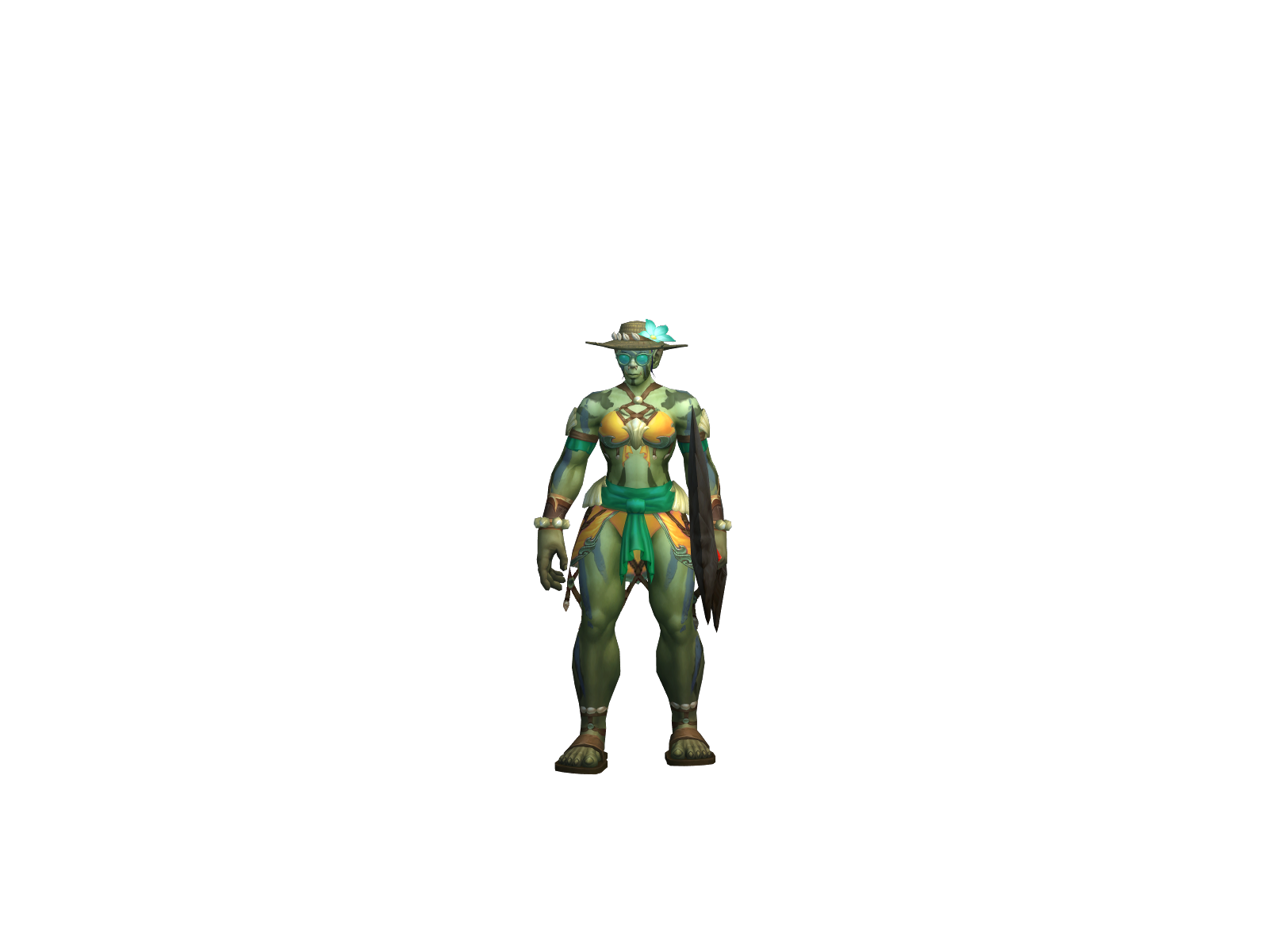 Traphealerx 3D character render