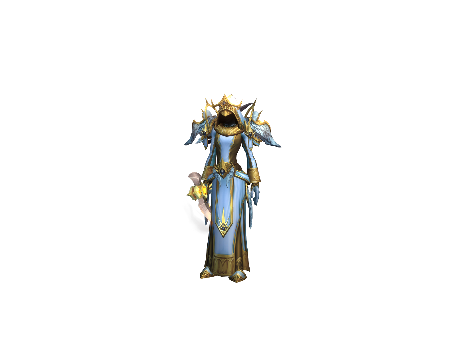 ombrack 3D character render