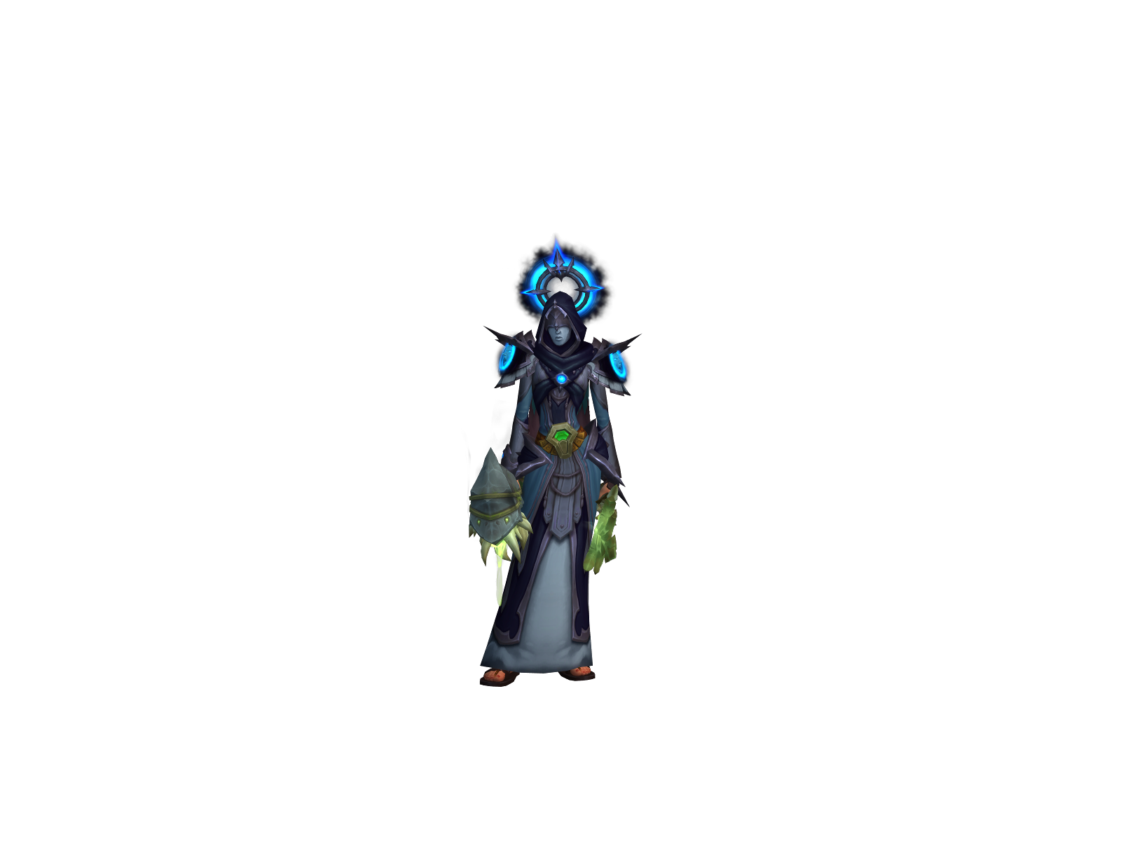 Calicye 3D character render