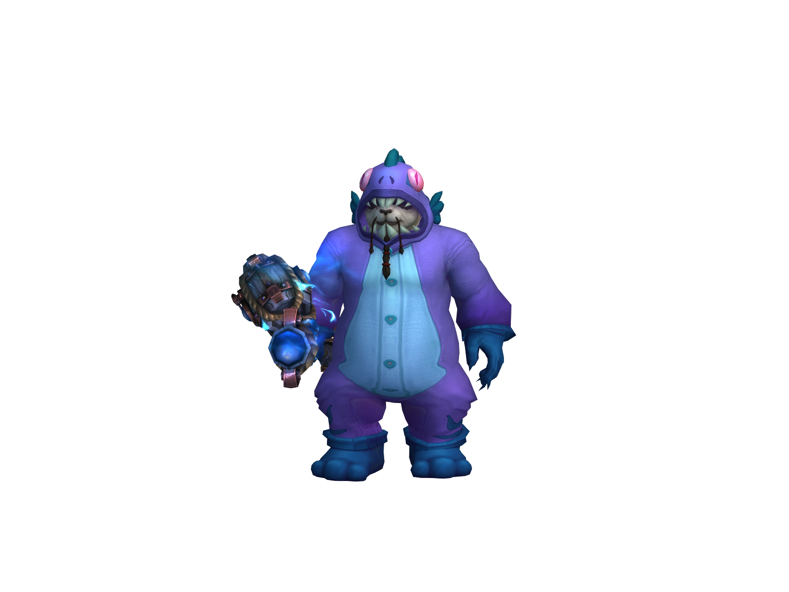 Patapøuff 3D character render