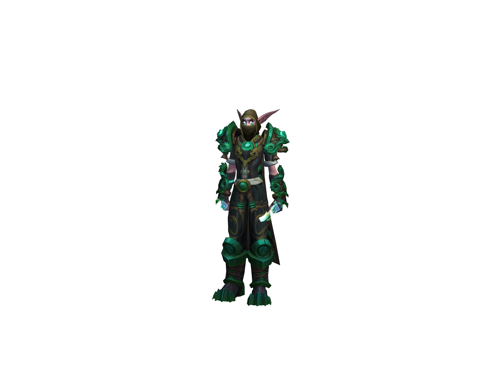 Nergi 3D character render
