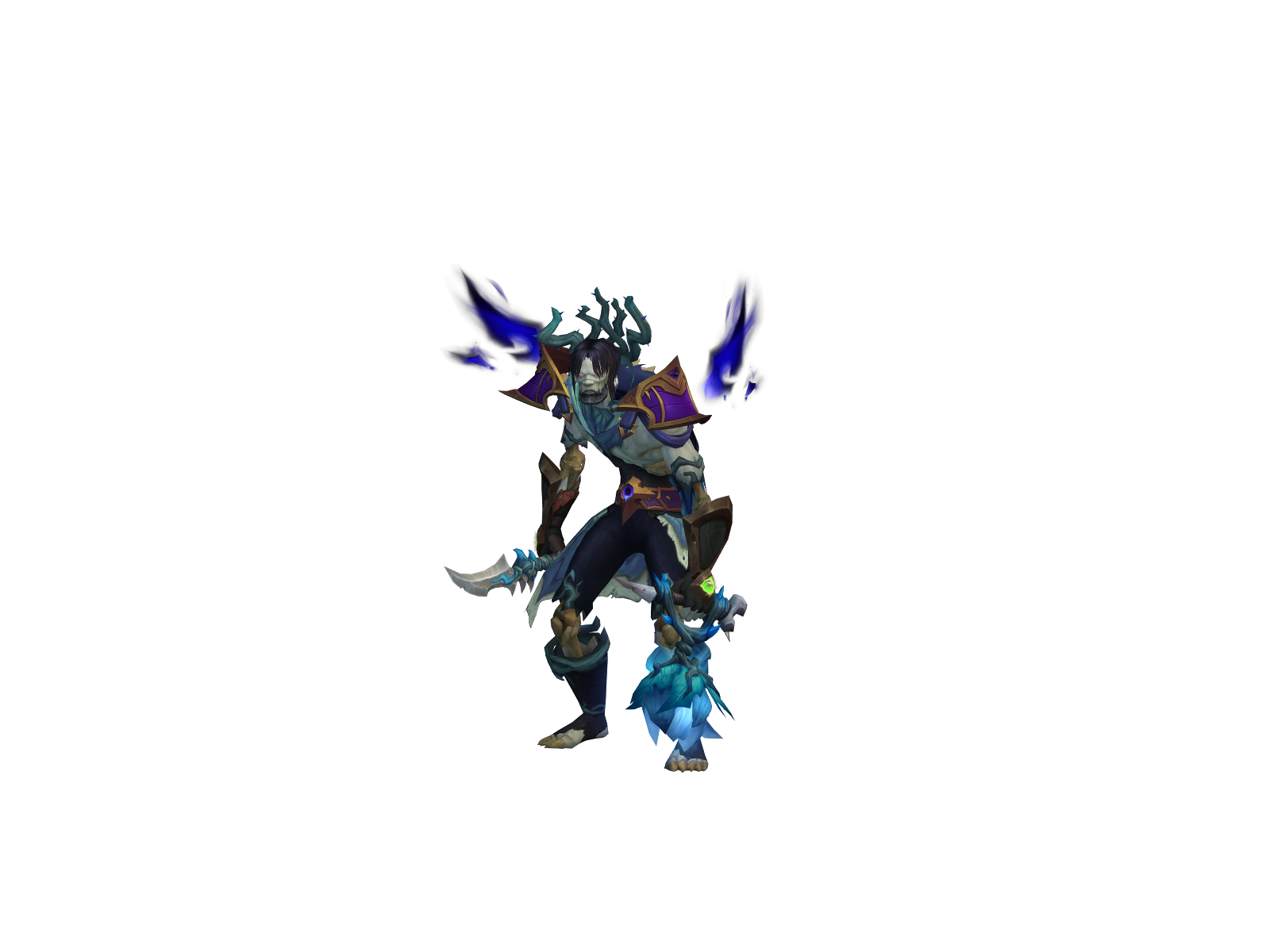 Crash 3D character render