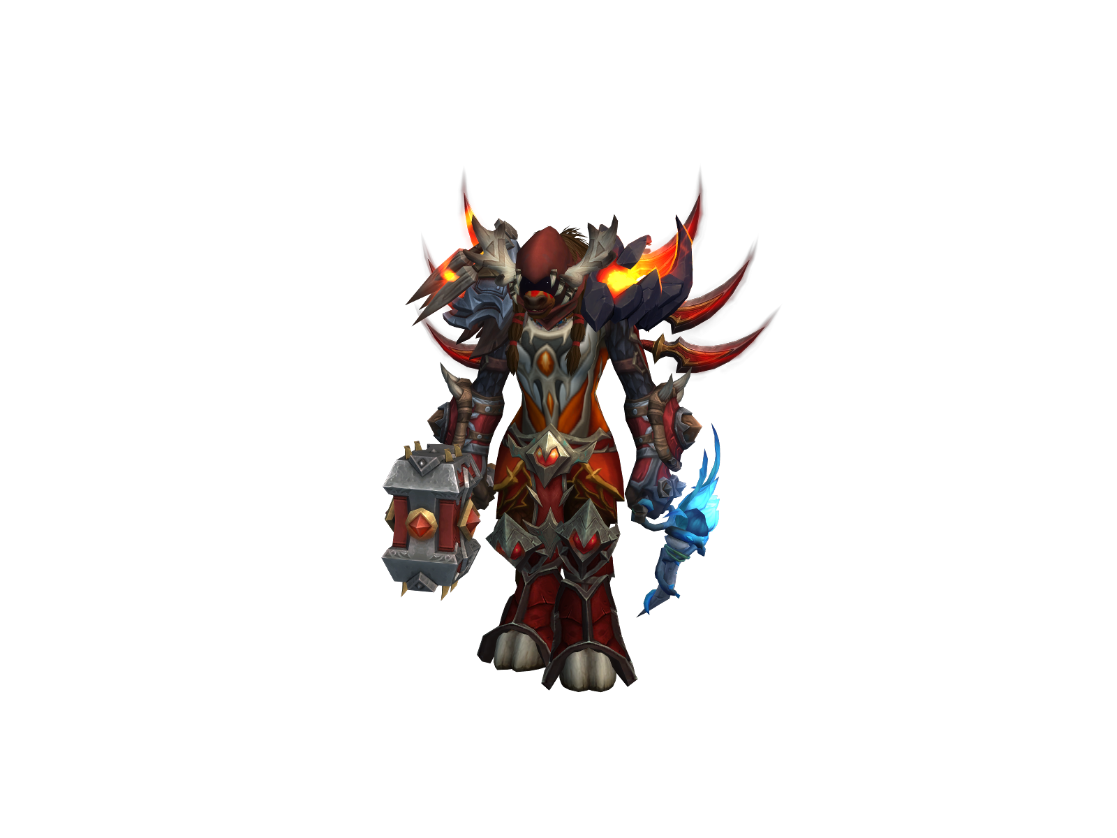 Ponsixë 3D character render