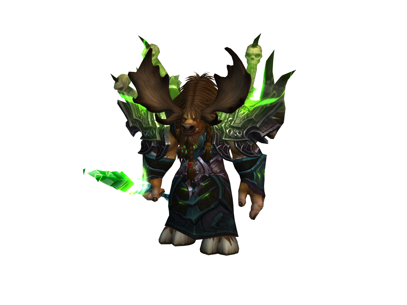 Neggylock 3D character render