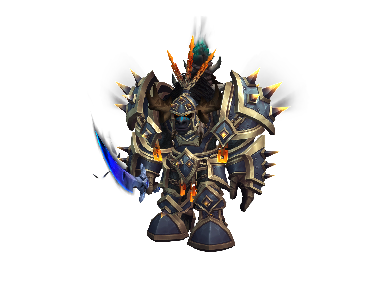 Zerrah 3D character render