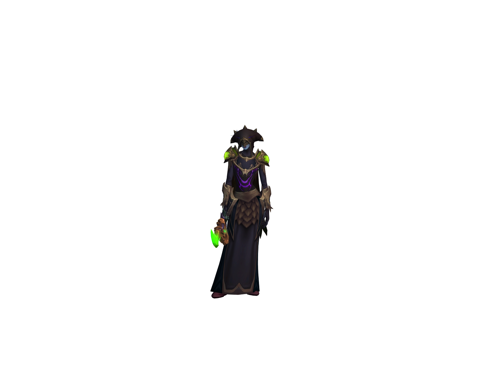 Lazulia 3D character render