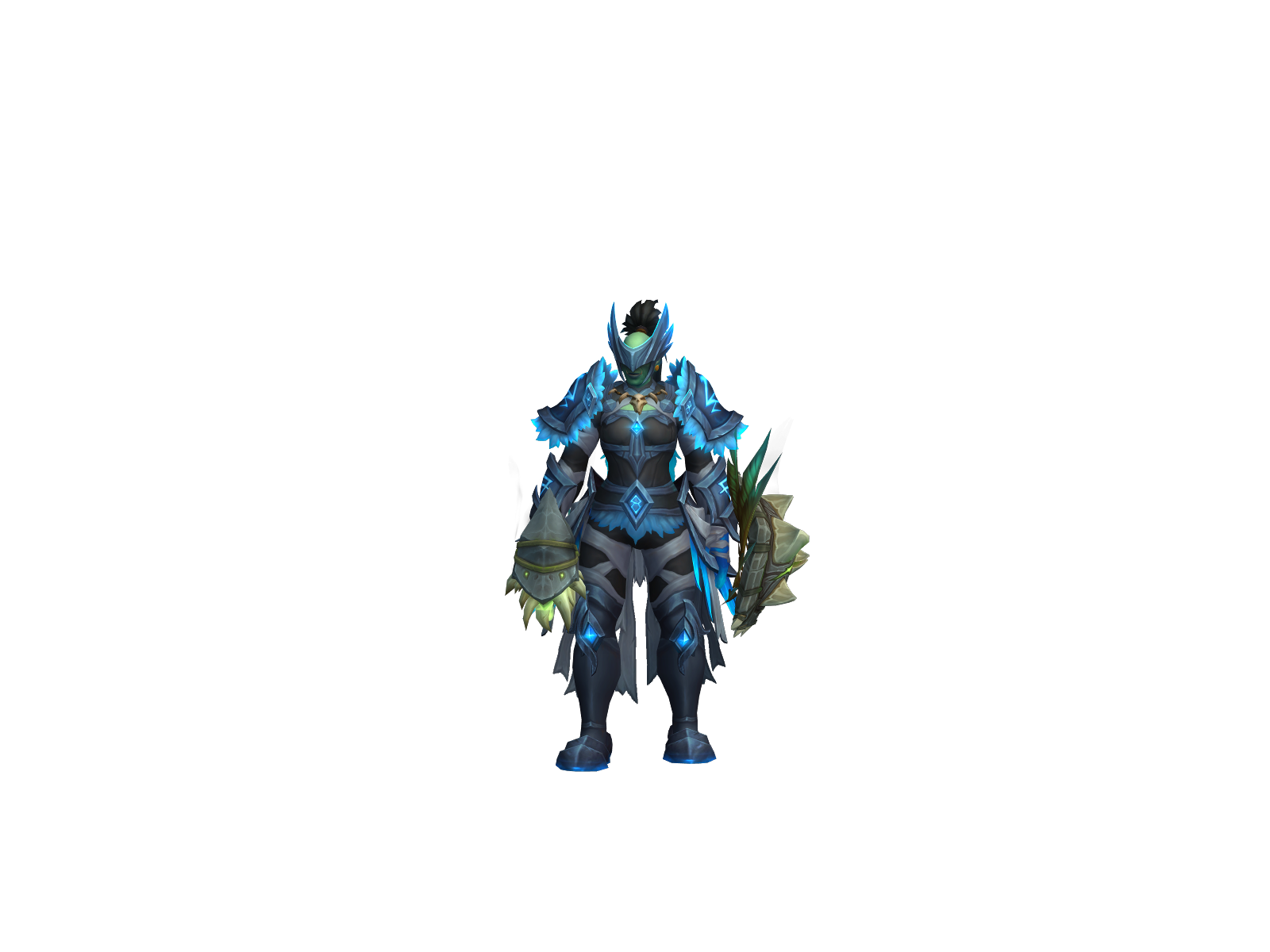 Linkqt 3D character render