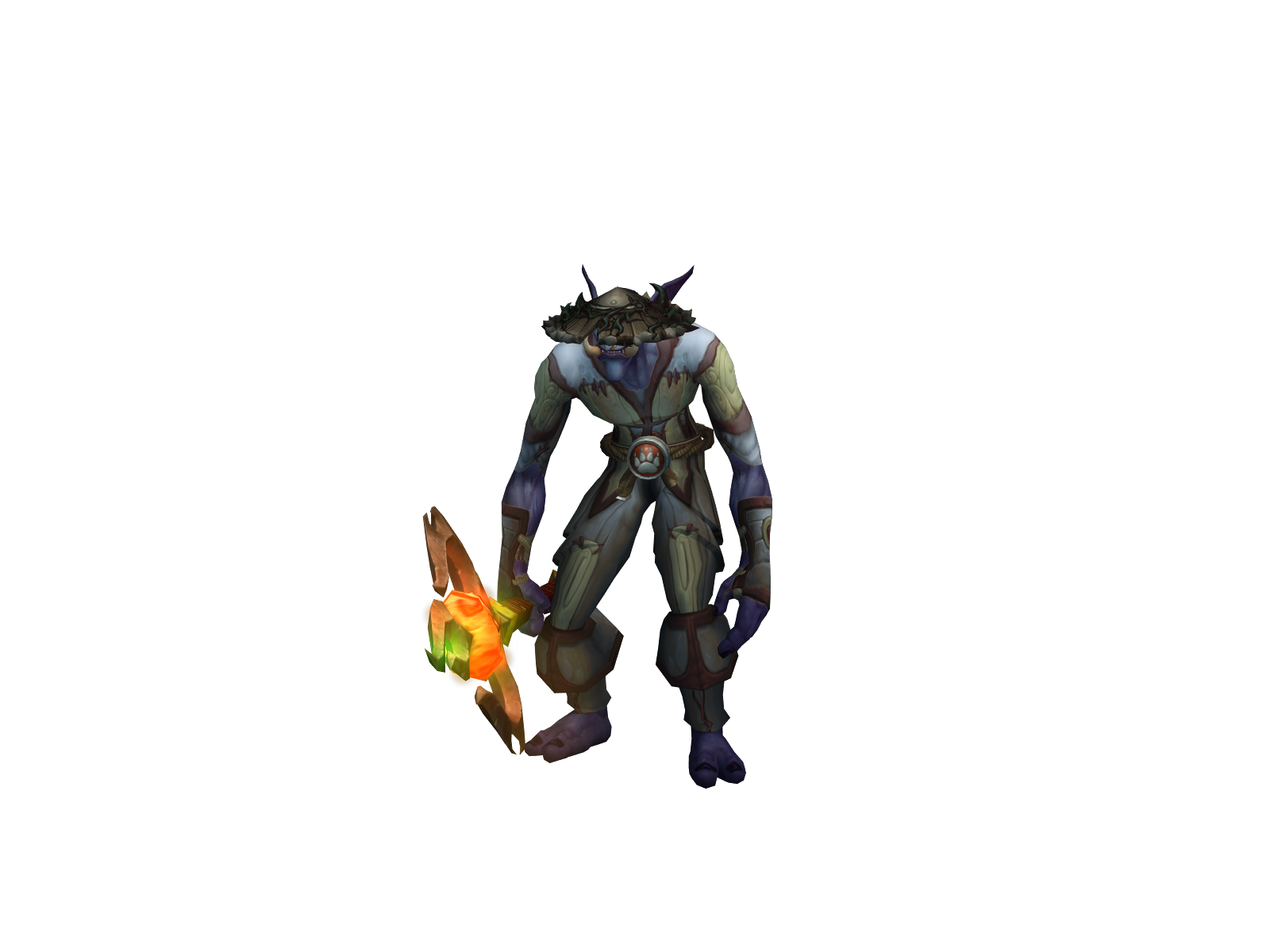 Hhadês 3D character render