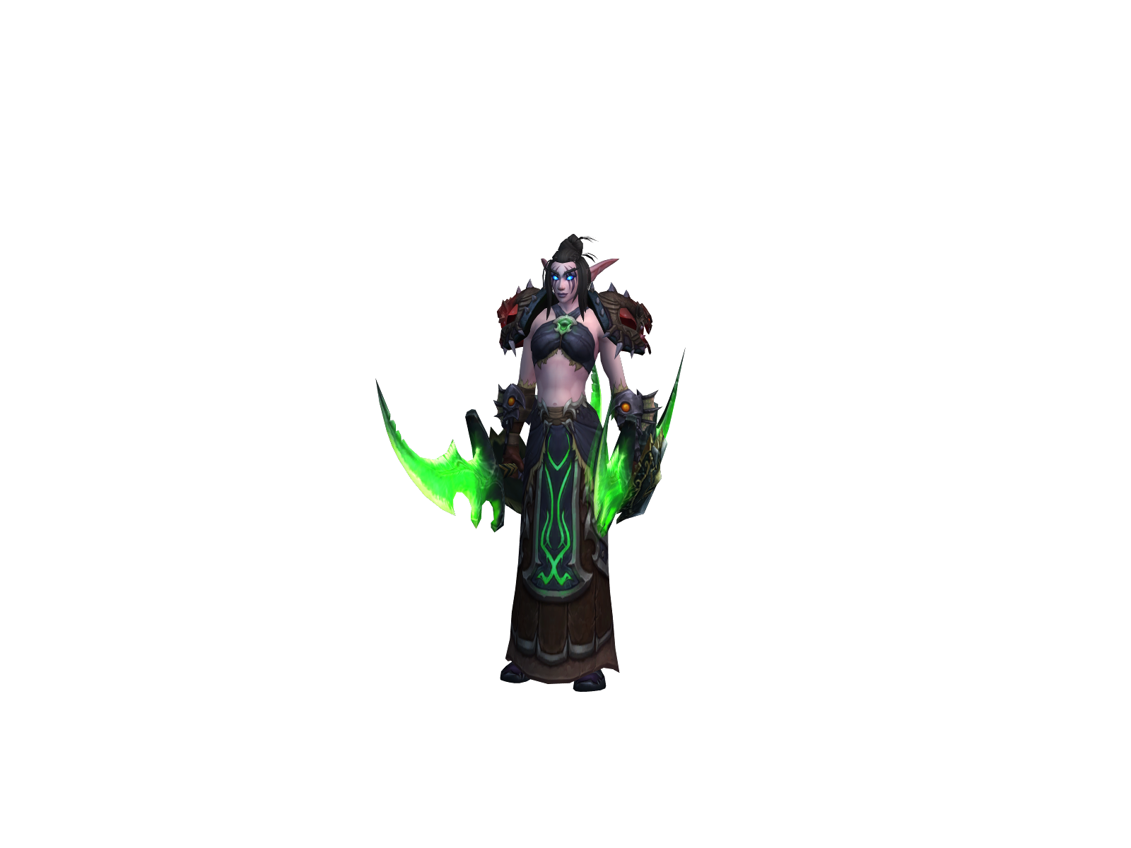 Mâdzylîa 3D character render