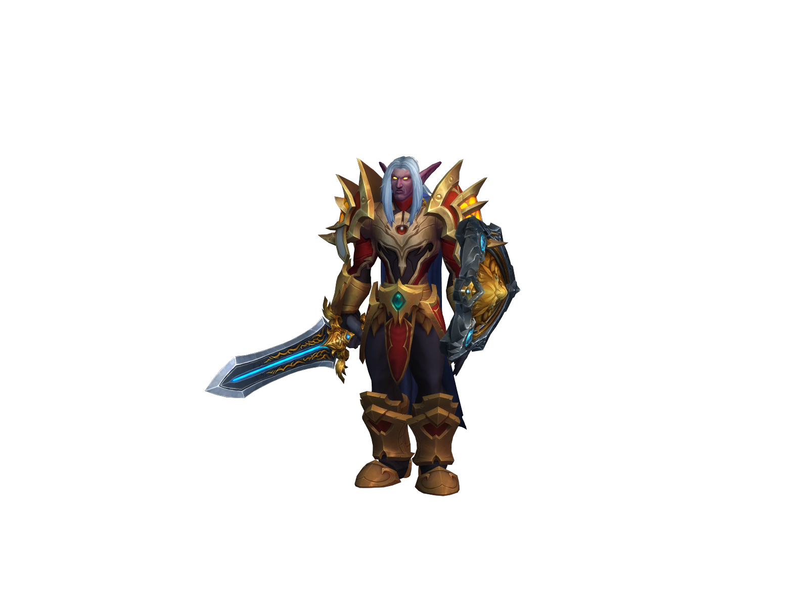 Earendël 3D character render