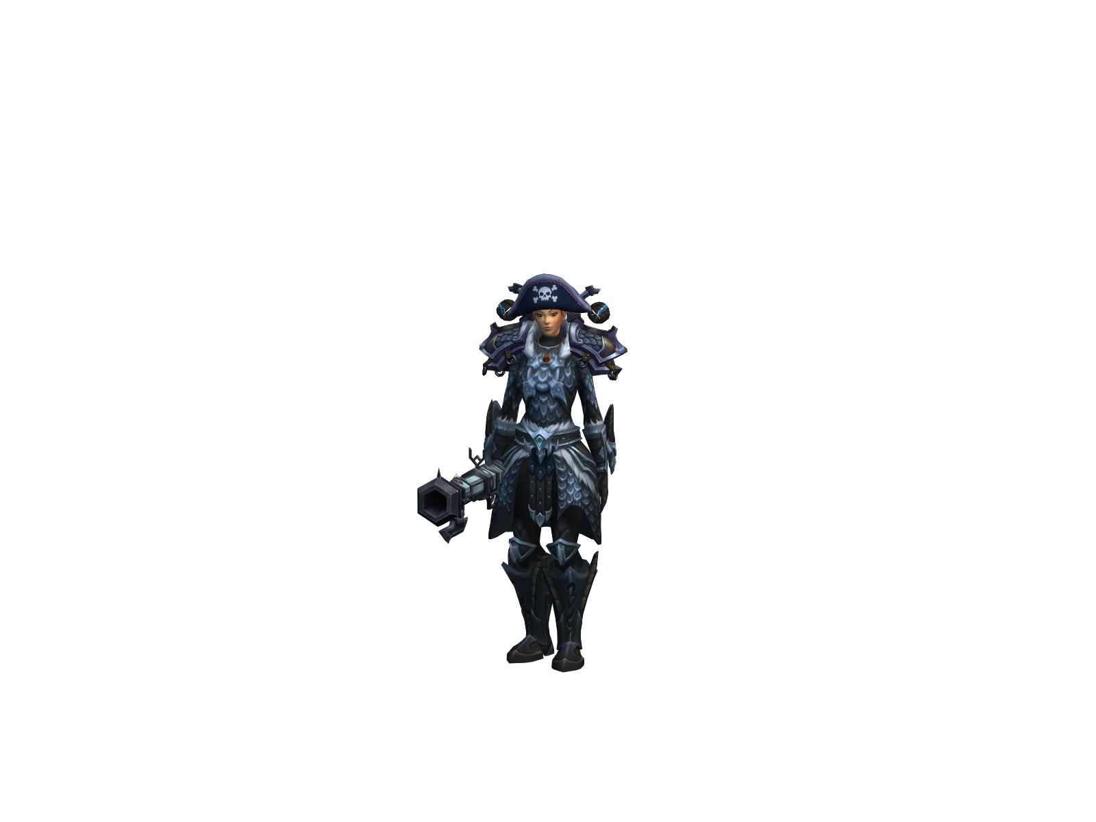 Clåire 3D character render