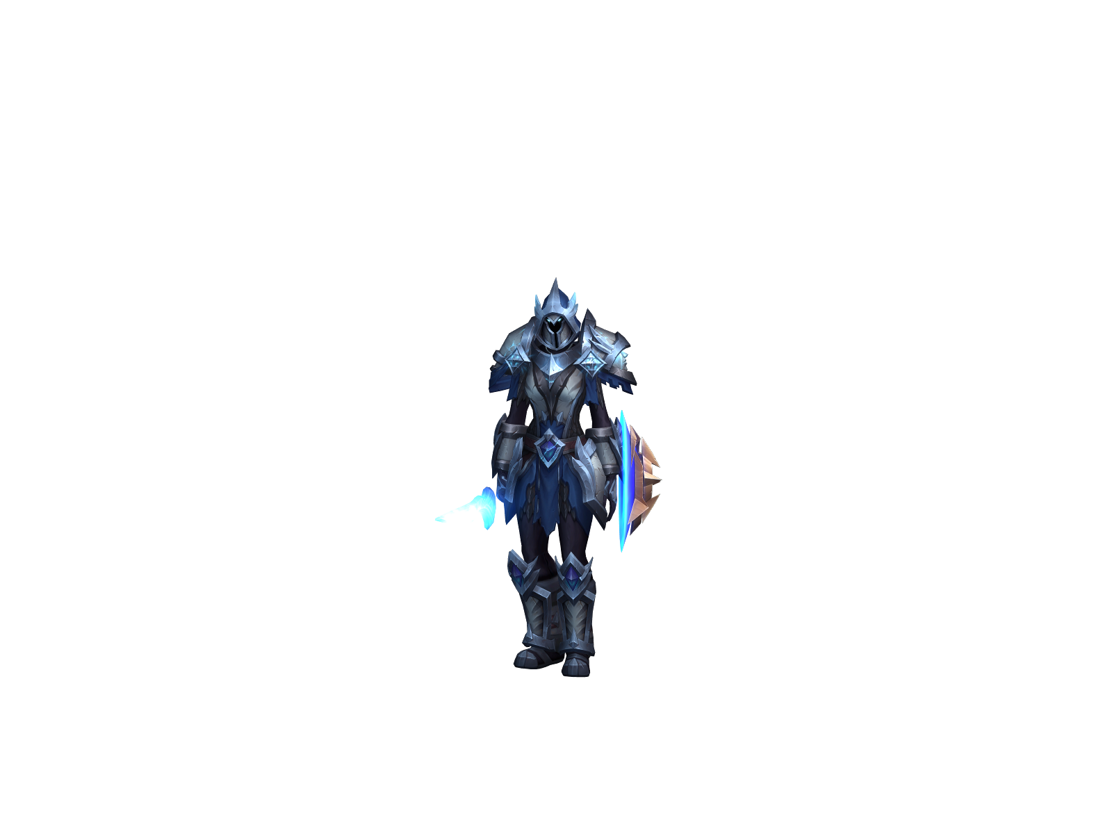 Frail 3D character render