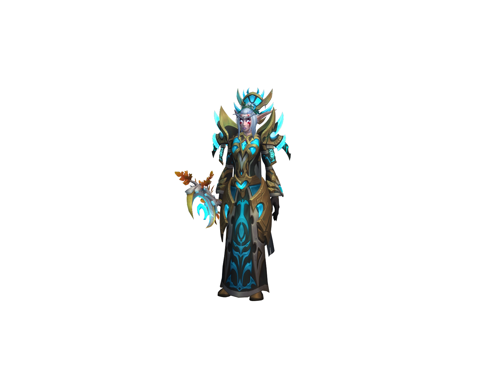 Lhealie 3D character render