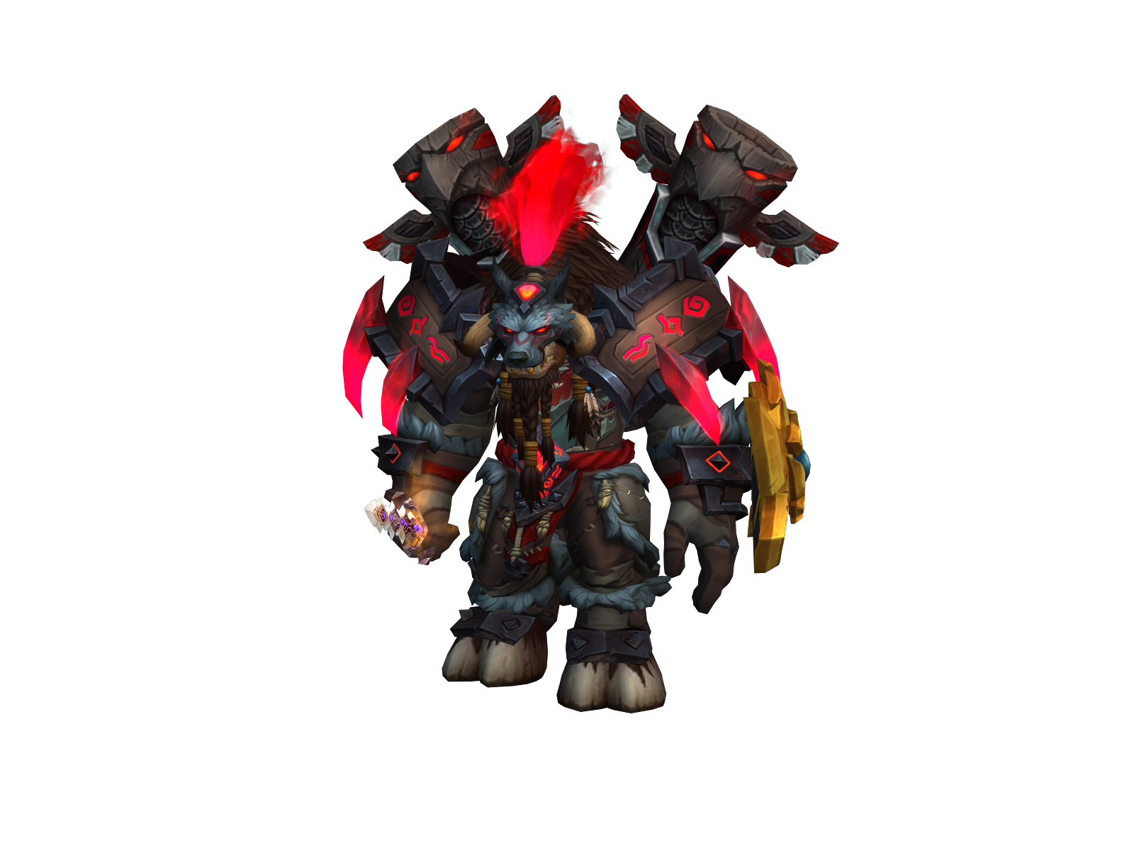 Myrsvah 3D character render