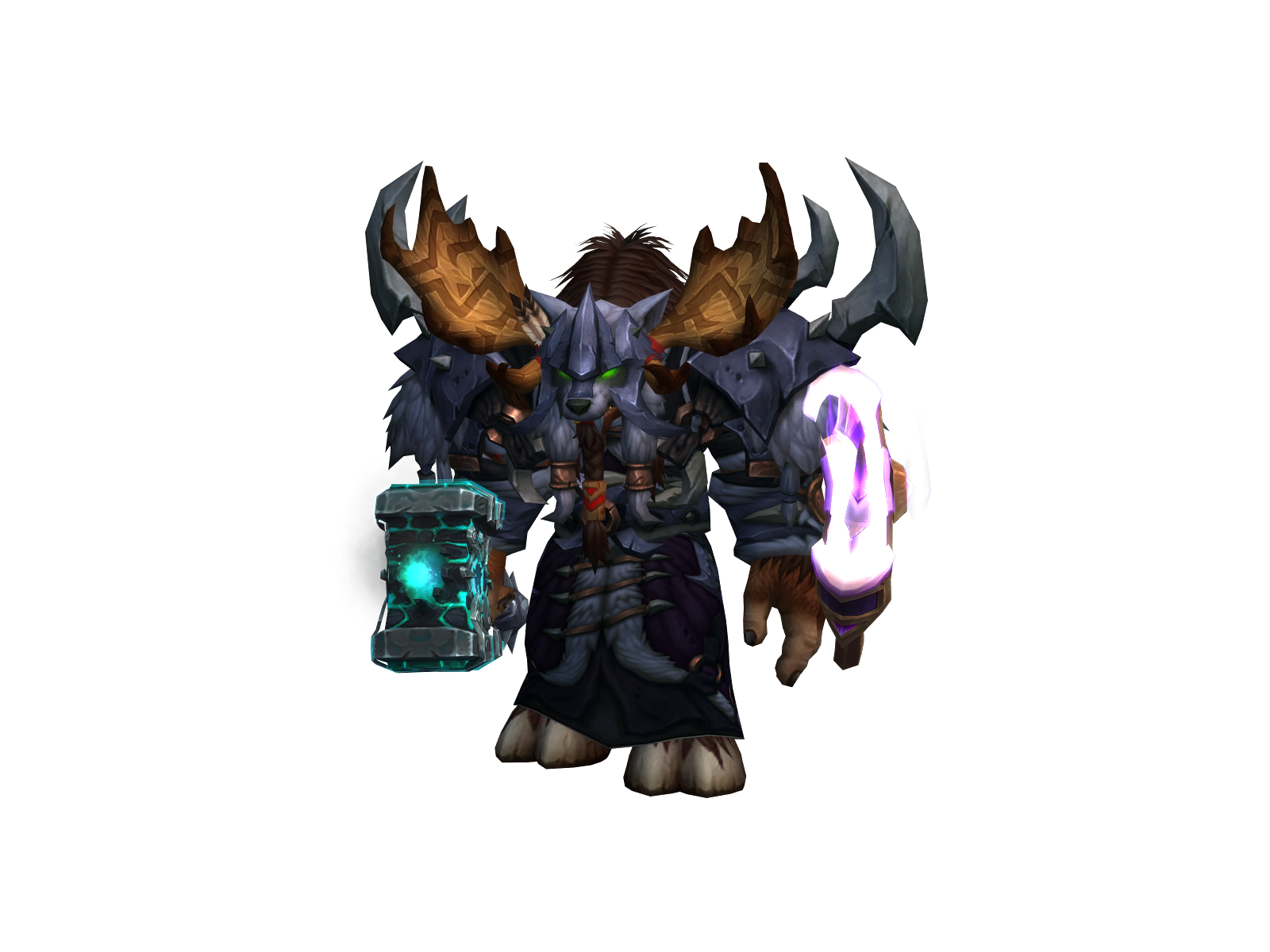 Hutisse 3D character render