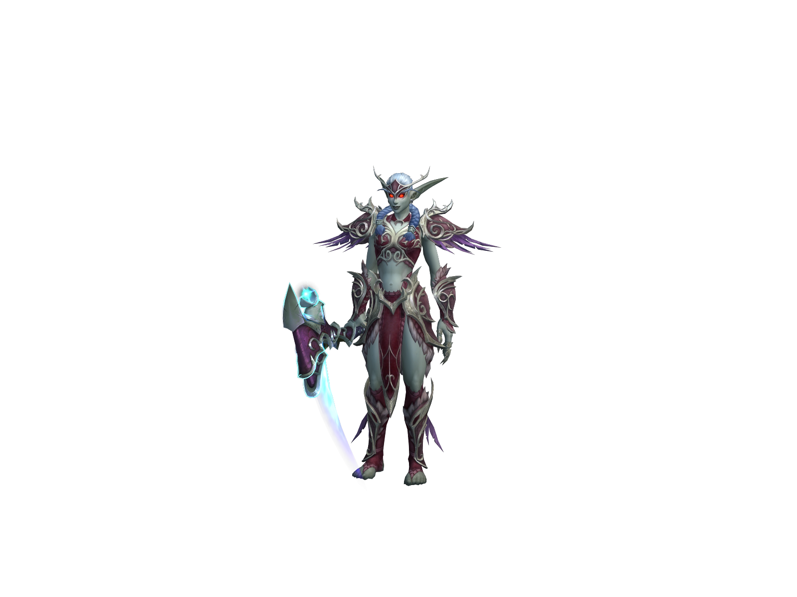 Draria 3D character render