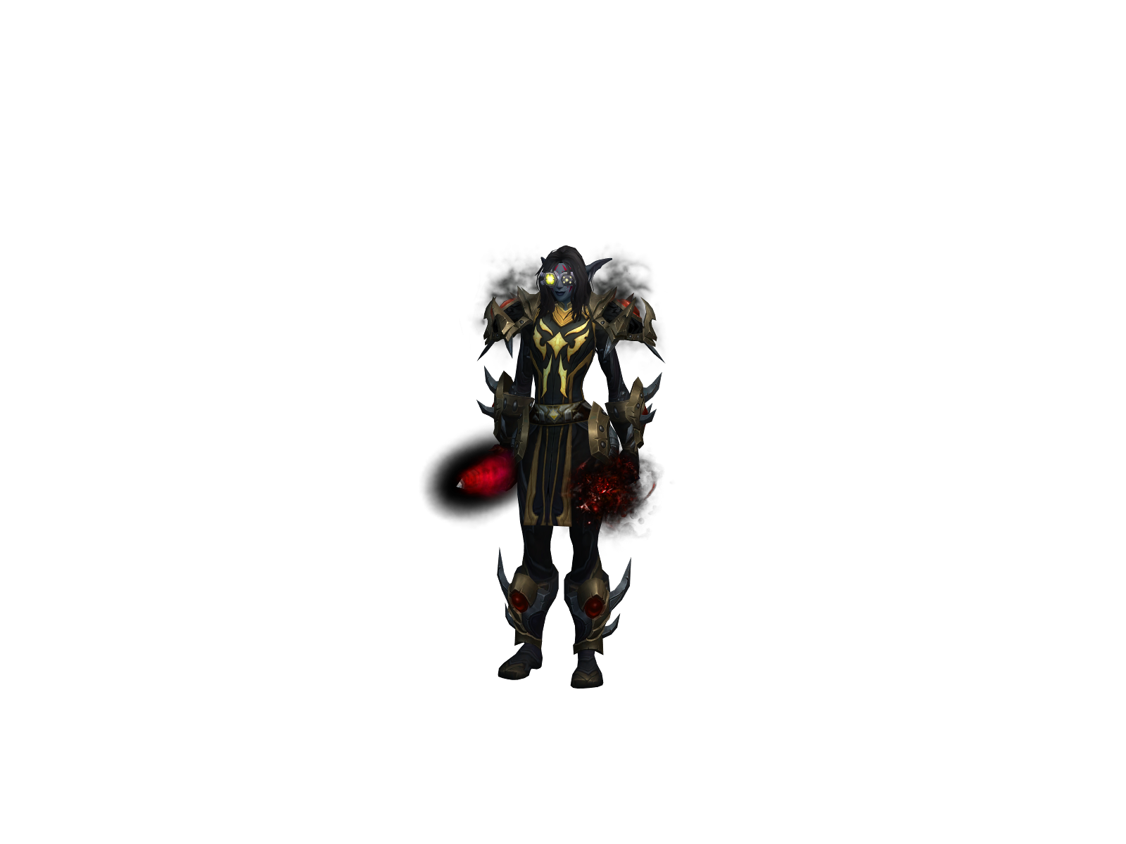 Elyndri 3D character render