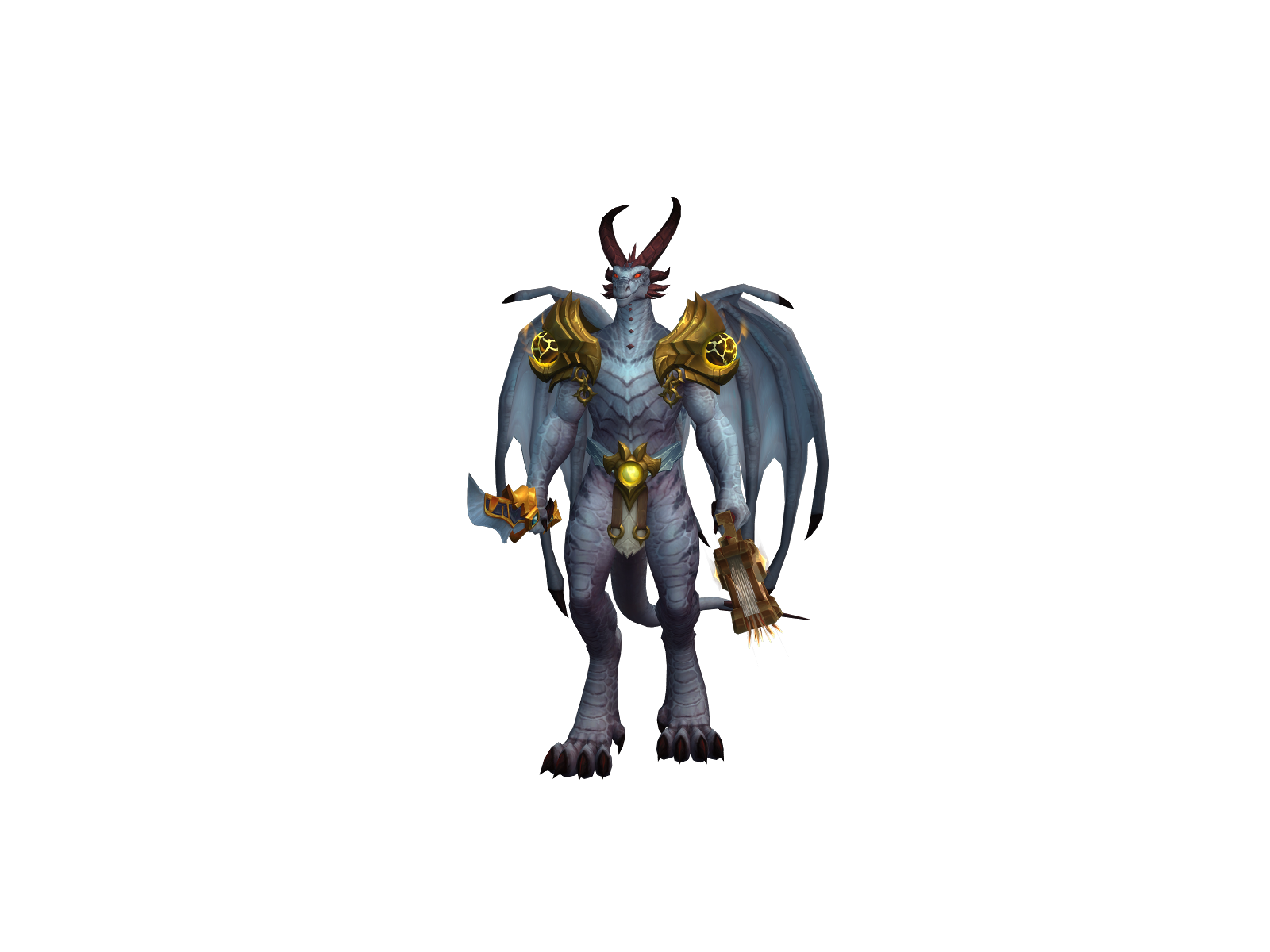 Ryusevoker 3D character render